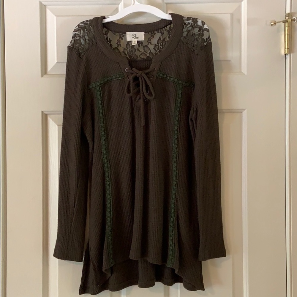 Long soft sweater
